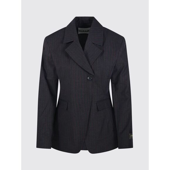 Ganni Blazer Woman Blue